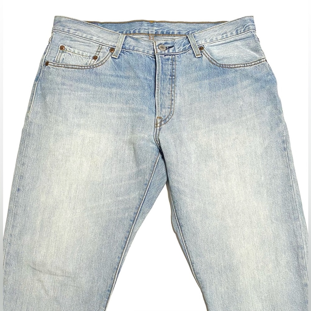 < LEVI'S > 501 Original Fit Straight High Rise Jeans Womens 32x30